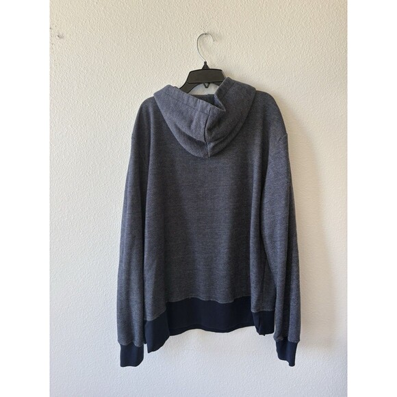 Sovereign Code Men's Blue/White Long Sleeve Hoodie Size Large - Picture 4 of 5